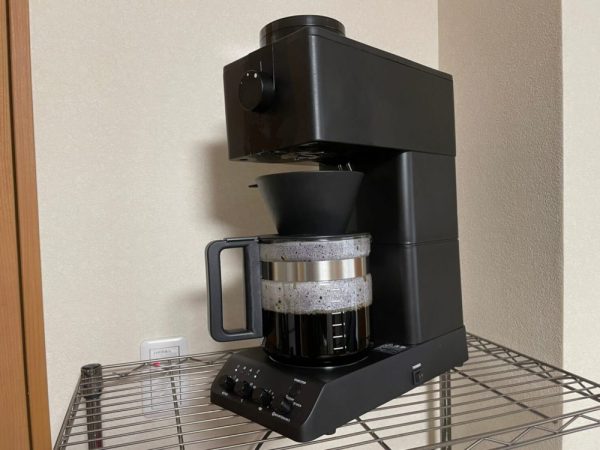 ツインバード全自動コーヒーメーカー6杯用 CM-D465Bの音・動作時間は 